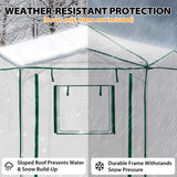 Replacement Cover for 6.6x6.6 ft Hexagon Pop up Greenhouse - Eagle Peak Custom Canopy Tent