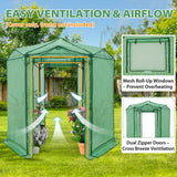 Replacement Cover for 6.6x6.6 ft Hexagon Pop up Greenhouse - Eagle Peak