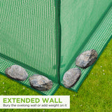 Replacement Cover for 8x6 Portable Pop up Greenhouse, Upgraded Screen Mesh Door - Eagle Peak