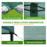 Replacement Mesh Cover for 8x6 Portable Walk - in Greenhouse(Frame Not Included), Green - Eagle Peak Custom Canopy Tent