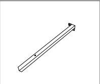 S - DCLS - P4 Part J Right Table Leg - Eagle Peak Canopy and Outdoor Products