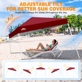 Slant Leg Pop up Canopy Tent, 10x10 Base 8x8 Top - Eagle Peak®