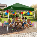 Slant Leg Pop up Canopy Tent, 10x10 Base 8x8 Top - Eagle Peak®