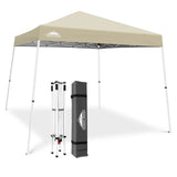 Slant Leg Pop up Canopy Tent, 10x10 Base 8x8 Top - Eagle Peak®