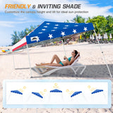 Slant Leg Pop up Canopy Tent, 10x10 Base 8x8 Top - Eagle Peak Custom Canopy Tent