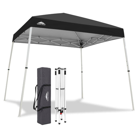 Slant Leg Pop up Canopy Tent, 10x10 Base 8x8 Top - Eagle Peak®