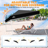 Slant Leg Pop up Canopy Tent, 10x10 Base 8x8 Top - Eagle Peak®