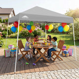 Slant Leg Pop up Canopy Tent, 10x10 Base 8x8 Top - Eagle Peak®
