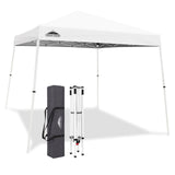 Slant Leg Pop up Canopy Tent, 10x10 Base 8x8 Top - Eagle Peak®