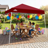 Slant Leg Pop up Canopy Tent, 10x10 Base 8x8 Top - Eagle Peak®