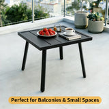 Small Patio Side Table/Coffee Table, Square/Rectangle - Eagle Peak®