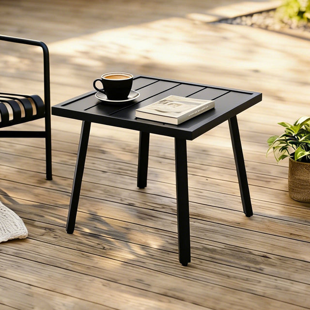 Small Patio Side Table/Coffee Table, Square/Rectangle - Eagle Peak®