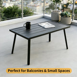 Small Patio Side Table/Coffee Table, Square/Rectangle - Eagle Peak Custom Canopy Tent