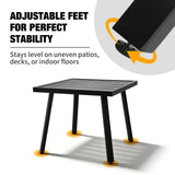 Small Patio Side Table/Coffee Table, Square/Rectangle - Eagle Peak®