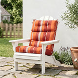 Tufted Outdoor/Indoor High Back Patio Chair Cushion, Set of 1, 46'' x 22'' - Eagle Peak