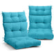 Tufted Outdoor/Indoor High Back Patio Chair Cushion, Set of 2, 46'' x 22'' - Eagle Peak Custom Canopy Tent