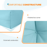 Tufted Outdoor/Indoor Seat/Back Chair Cushions, Set of 1, 42'' x 21'' - Eagle Peak Custom Canopy Tent