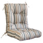 Tufted Outdoor/Indoor Seat/Back Chair Cushions, Set of 1, 42'' x 21'' - Eagle Peak Custom Canopy Tent