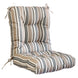 Tufted Outdoor/Indoor Seat/Back Chair Cushions, Set of 1, 42'' x 21'' - Eagle Peak Custom Canopy Tent