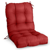 Tufted Outdoor/Indoor Seat/Back Chair Cushions, Set of 1, 42'' x 21'' - Eagle Peak Custom Canopy Tent