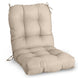 Tufted Outdoor/Indoor Seat/Back Chair Cushions, Set of 1, 42'' x 21'' - Eagle Peak Custom Canopy Tent