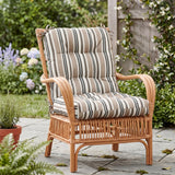 Tufted Outdoor/Indoor Seat/Back Chair Cushions, Set of 1, 42'' x 21'' - Eagle Peak