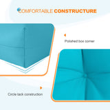 Tufted Outdoor/Indoor Seat/Back Chair Cushions, Set of 4, 42'' x 21'' - Eagle Peak Custom Canopy Tent