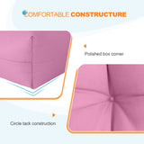 Tufted Outdoor/Indoor Seat/Back Chair Cushions, Set of 4, 42'' x 21'' - Eagle Peak Custom Canopy Tent