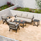 Urban Slate 5 Piece Modern Outdoor Patio Furniture Set - Eagle Peak Custom Canopy Tent