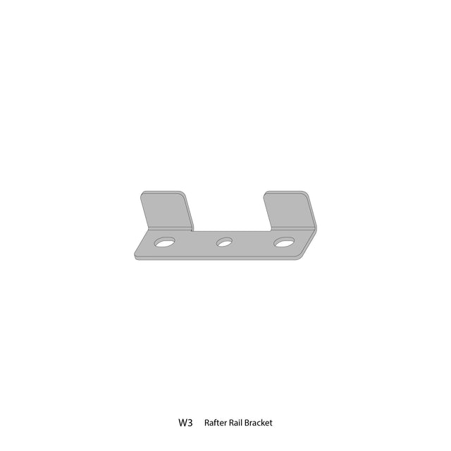 WG168V2 - Part W3 Rafter Rail Bracket - Eagle Peak Canopy and Outdoor Products