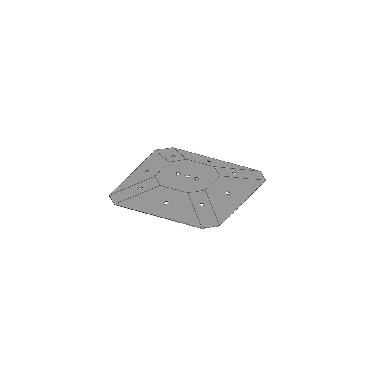 WGD100 - Part D Top Roof Connector - Eagle Peak Canopy and Outdoor Products