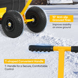 Wheeled Snow Shovel, Single Rod Plow, Single/Dual Rod - Eagle Peak®