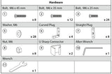 WSS Part Hadeware B - Eagle Peak Canopy and Outdoor Products