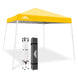 EAGLE PEAK Slant Leg Pop up Canopy Tent, 10x10 Base 8x8 Top