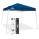 EAGLE PEAK Slant Leg Pop up Canopy Tent, 10x10 Base 8x8 Top