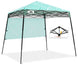 EAGLE PEAK 8x8 Pop Up Canopy Tent with Sidewall, 8x8 Base 6x6 Top